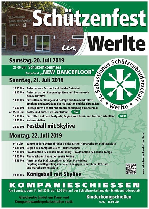 Schützenfestplakat 2019